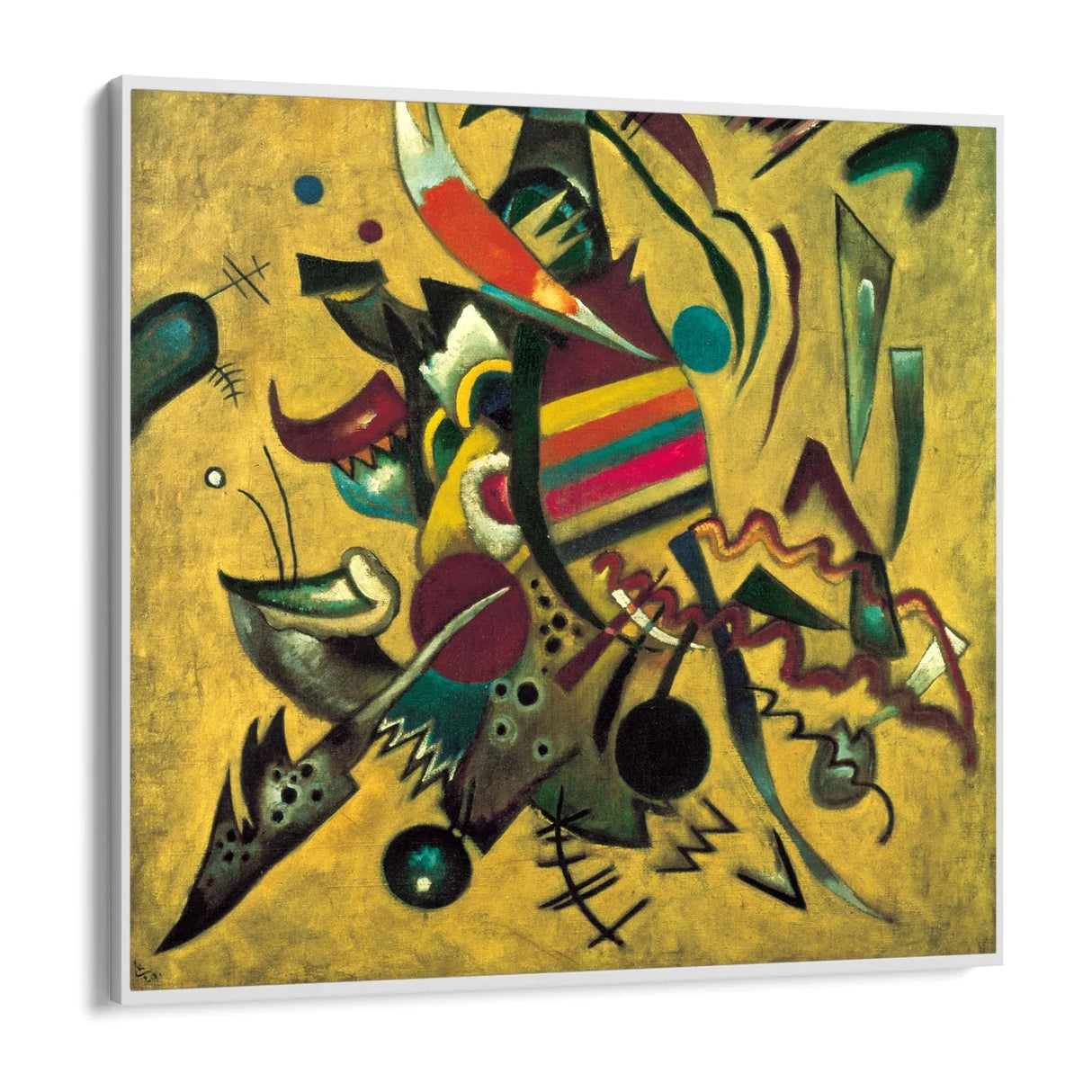 Quadro Stampa su Tela Punti, Wassily Kandinsky - CupidoDesign