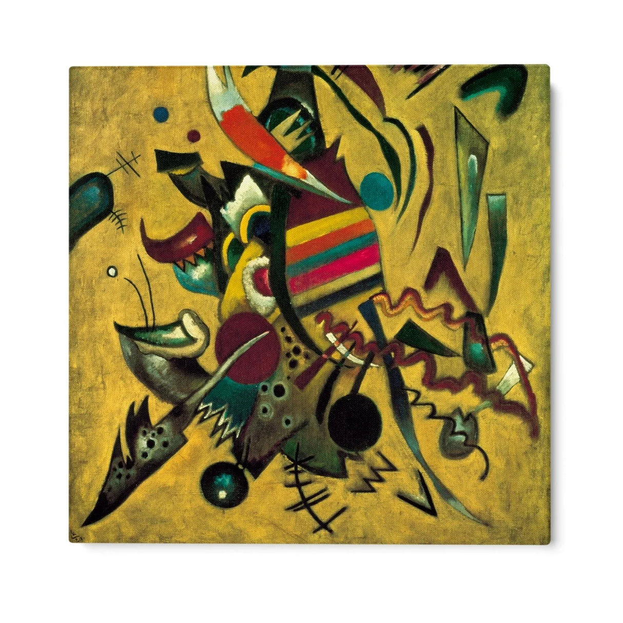 Quadro Stampa su Tela Punti, Wassily Kandinsky - CupidoDesign