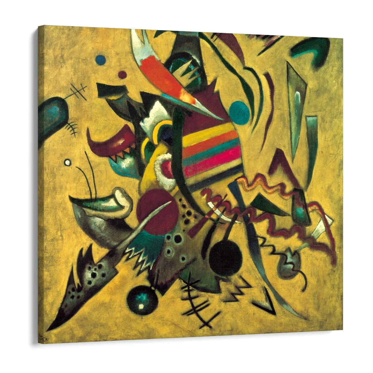 Quadro Stampa su Tela Punti, Wassily Kandinsky - CupidoDesign