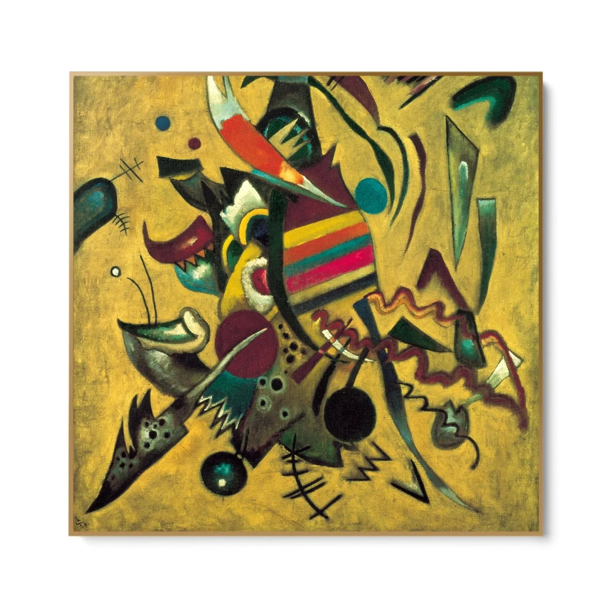 Quadro Stampa su Tela Punti, Wassily Kandinsky - CupidoDesign