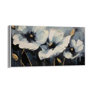 Quadro Stampa su Tela Purezza floreale - CupidoDesign