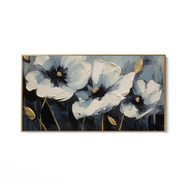 Quadro Stampa su Tela Purezza floreale - CupidoDesign