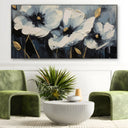 Quadro Stampa su Tela Purezza floreale - CupidoDesign