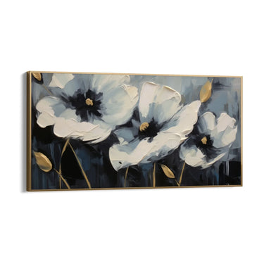 Quadro Stampa su Tela Purezza floreale - CupidoDesign