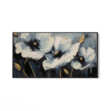 Quadro Stampa su Tela Purezza floreale - CupidoDesign