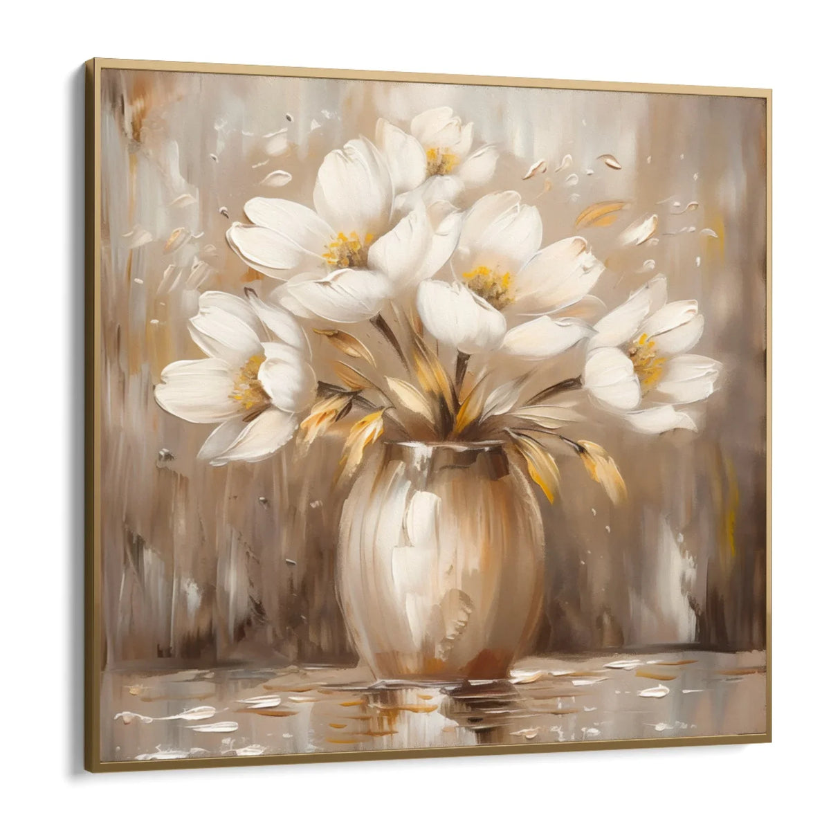 Quadro Stampa su Tela Purezza in Fiore - CupidoDesign