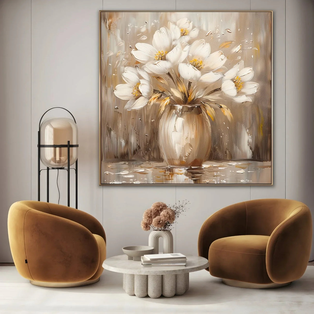 Quadro Stampa su Tela Purezza in Fiore - CupidoDesign
