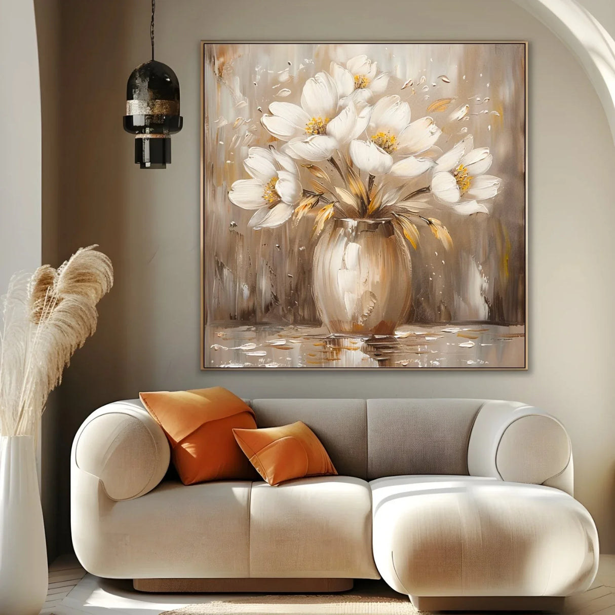 Quadro Stampa su Tela Purezza in Fiore - CupidoDesign