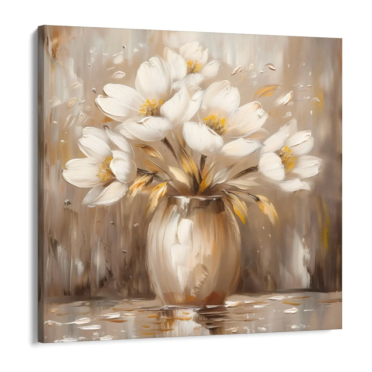 Quadro Stampa su Tela Purezza in Fiore - CupidoDesign