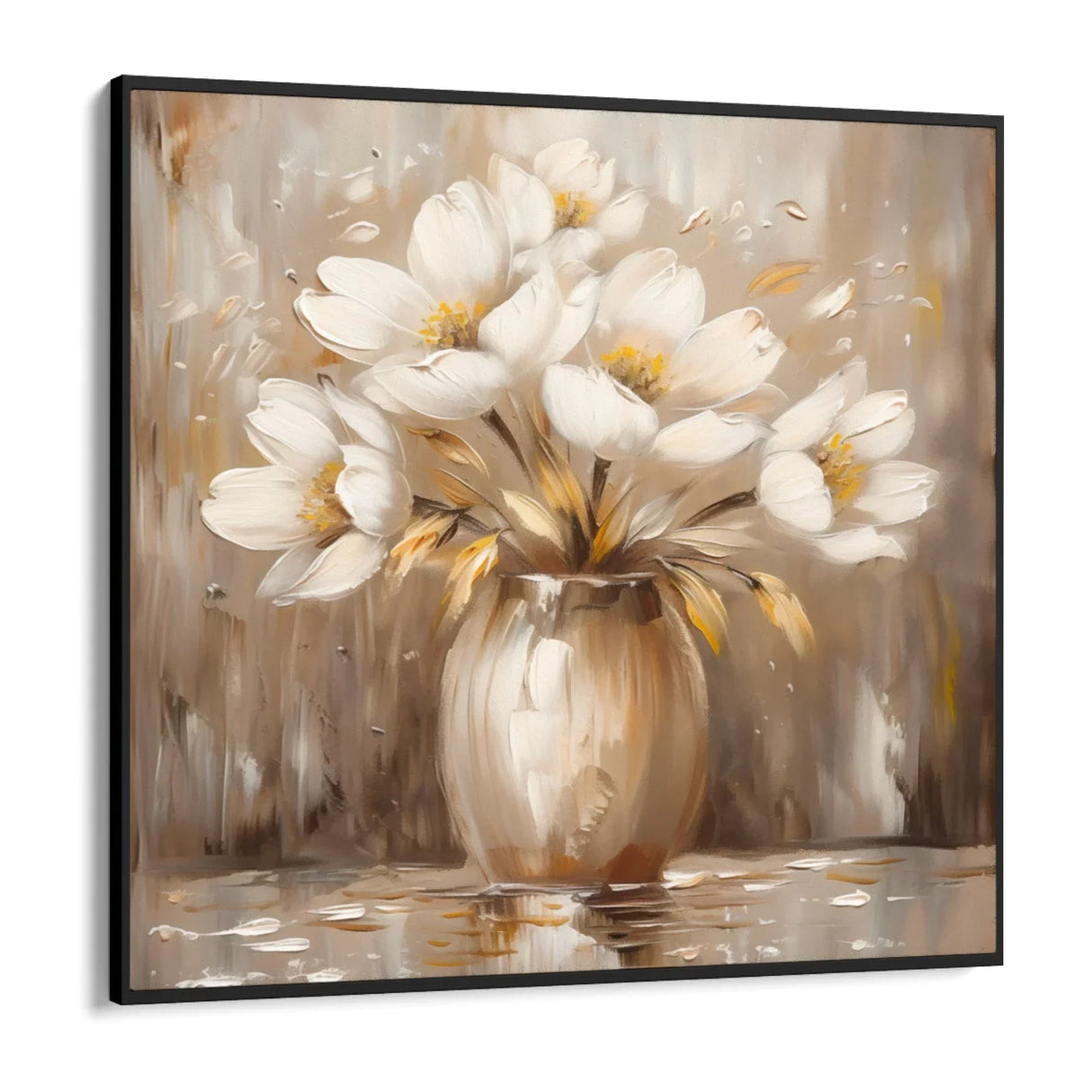 Quadro Stampa su Tela Purezza in Fiore - CupidoDesign