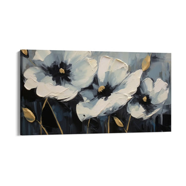 Quadro Stampa su Tela Purezza floreale - CupidoDesign