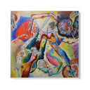 Quadro Stampa su Tela Quadro con macchia rossa, Wassily Kandinsky - CupidoDesign