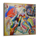 Quadro Stampa su Tela Quadro con macchia rossa, Wassily Kandinsky - CupidoDesign
