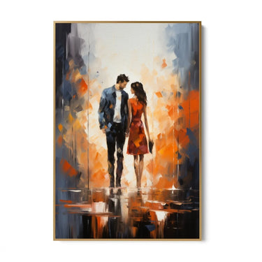 Quadro Stampa su Tela Questione di Sguardi - CupidoDesign
