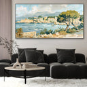 Quadro Stampa su Tela Racconti di Porto Cervo, Sardegna - CupidoDesign