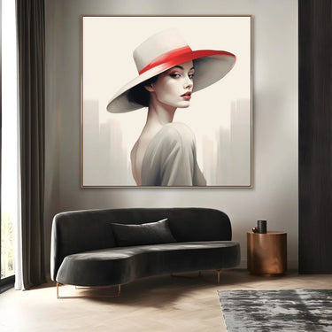 Quadro Stampa su Tela Raffinatezza essenziale - CupidoDesign