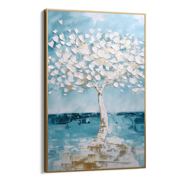 Quadro Stampa su Tela Rami di Seta - CupidoDesign