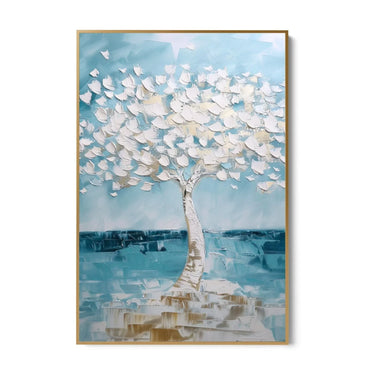 Quadro Stampa su Tela Rami di Seta - CupidoDesign