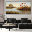 Quadro Stampa su Tela Rapsodia dei Petali - CupidoDesign