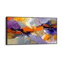Quadro Stampa su Tela Rapsodia Viola - CupidoDesign
