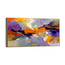 Quadro Stampa su Tela Rapsodia Viola - CupidoDesign