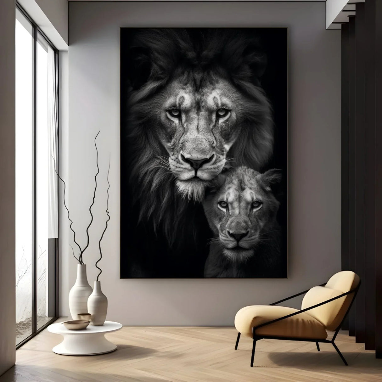 Quadro Stampa su Tela Re e principe - CupidoDesign
