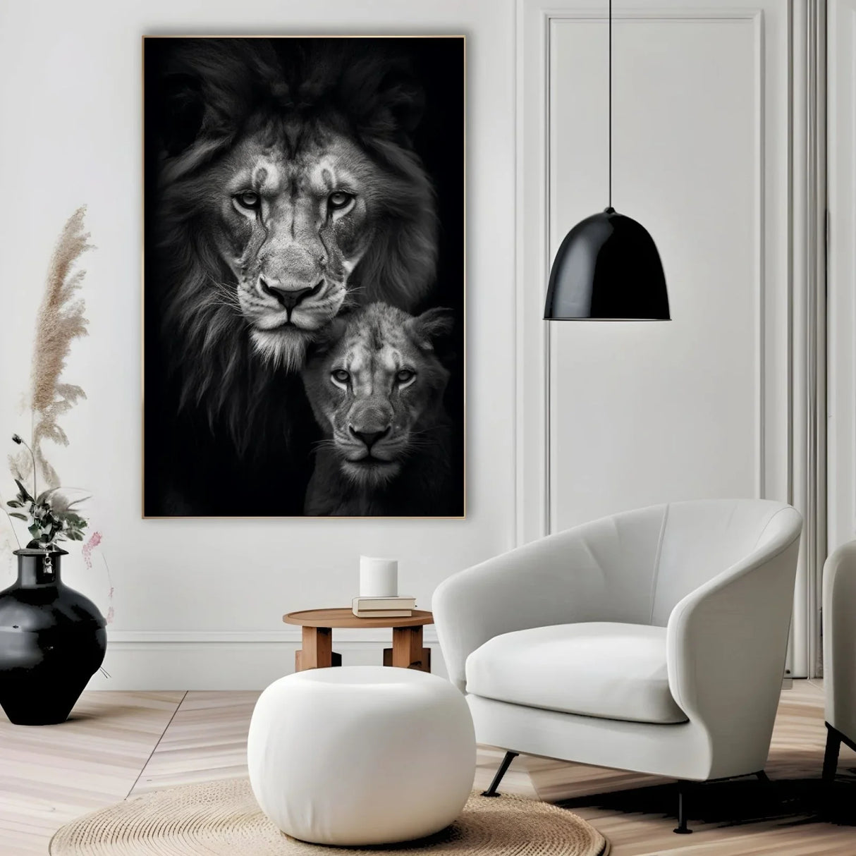 Quadro Stampa su Tela Re e principe - CupidoDesign