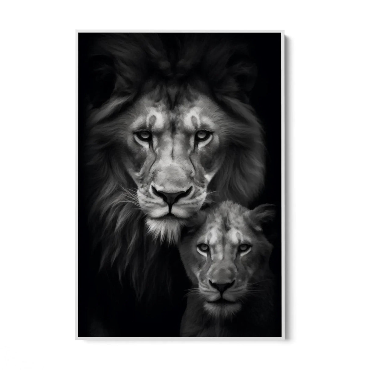 Quadro Stampa su Tela Re e principe - CupidoDesign