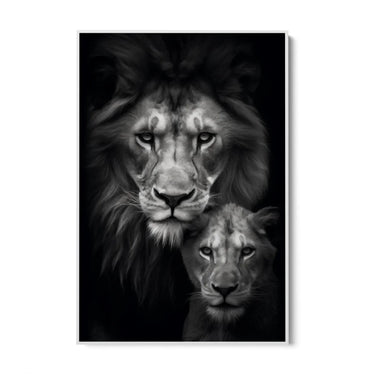 Quadro Stampa su Tela Re e principe - CupidoDesign