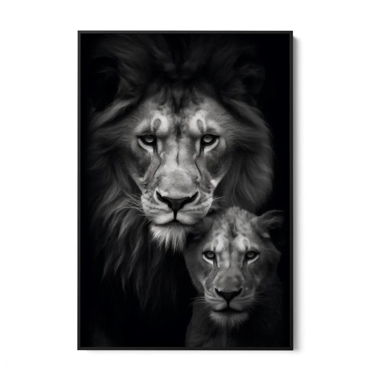 Quadro Stampa su Tela Re e principe - CupidoDesign