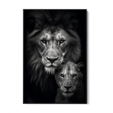 Quadro Stampa su Tela Re e principe - CupidoDesign