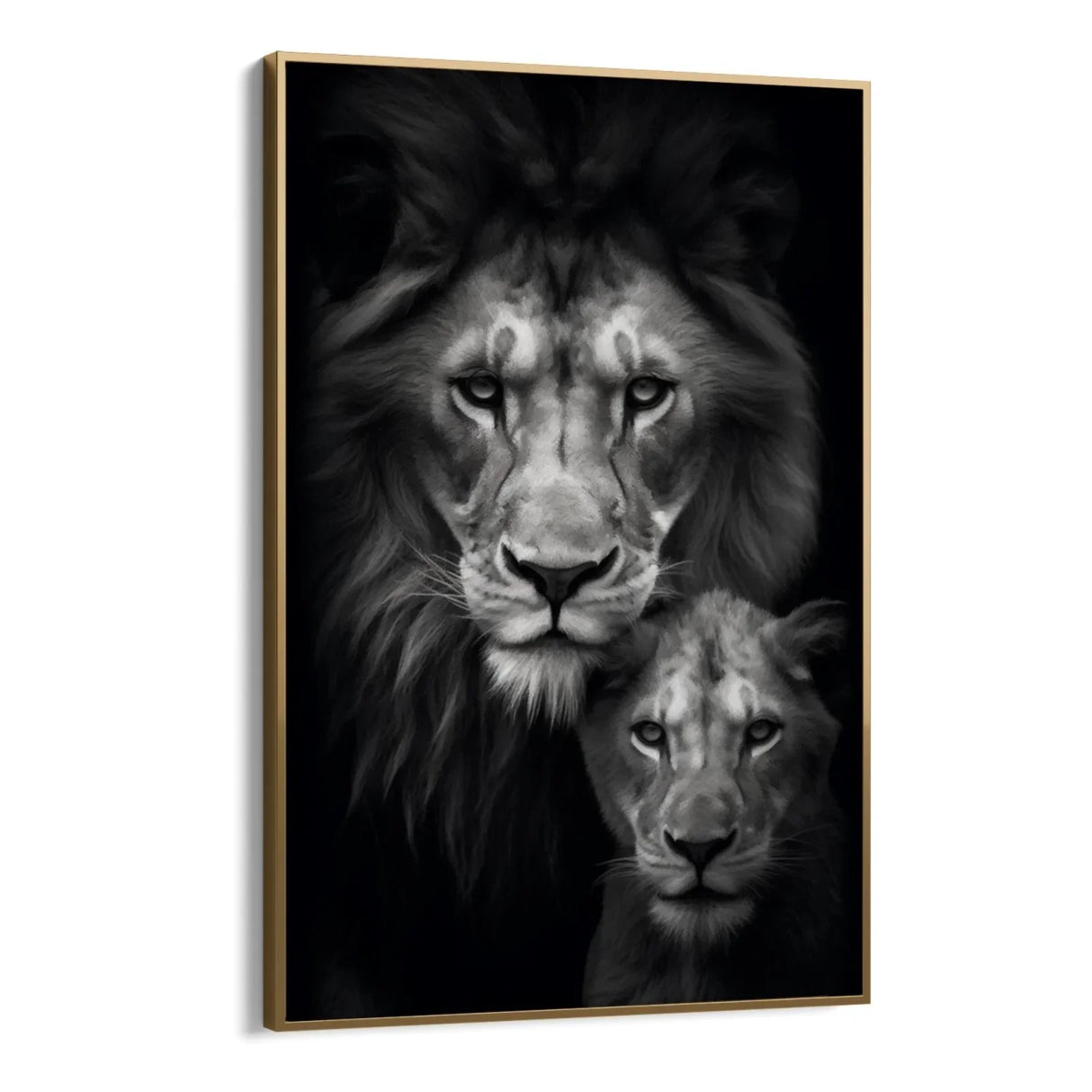 Quadro Stampa su Tela Re e principe - CupidoDesign