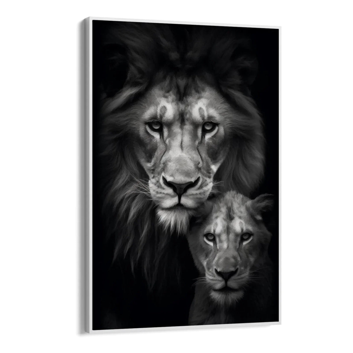 Quadro Stampa su Tela Re e principe - CupidoDesign