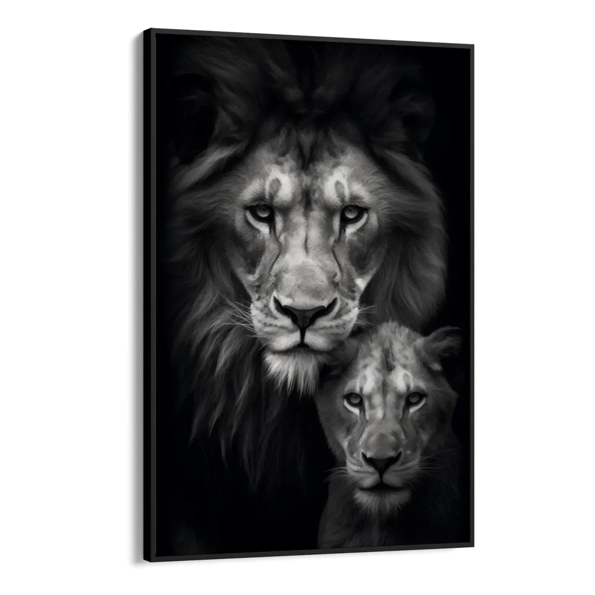 Quadro Stampa su Tela Re e principe - CupidoDesign