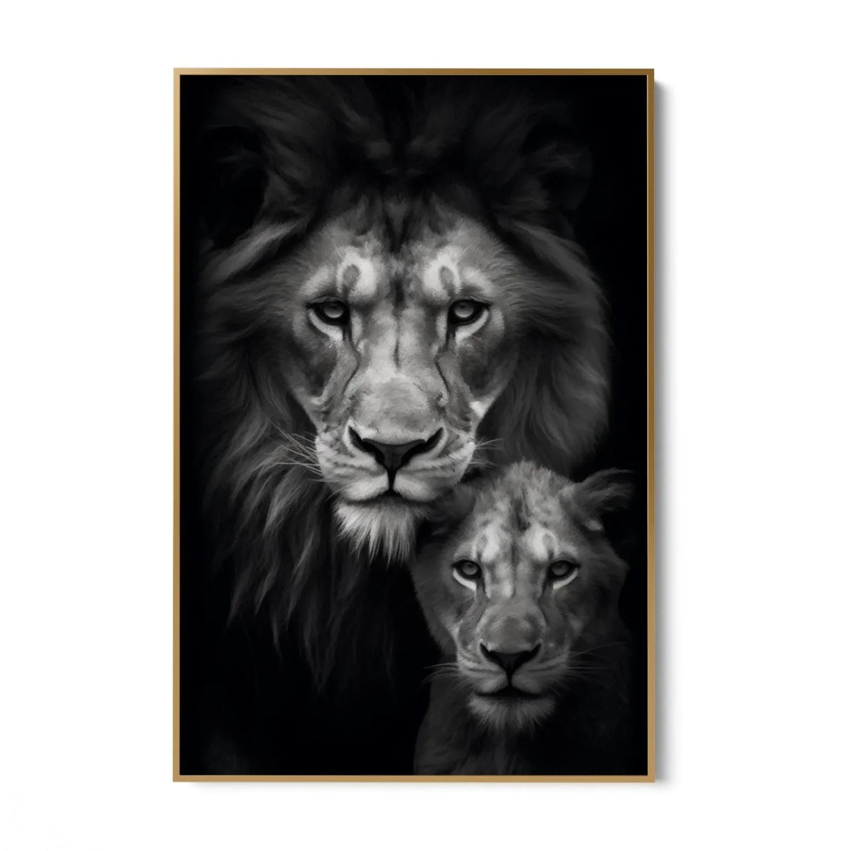Quadro Stampa su Tela Re e principe - CupidoDesign