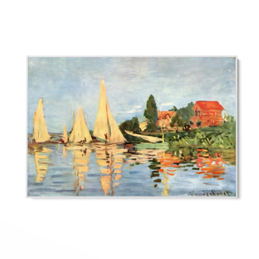 Quadro Stampa su Tela Regate ad Argenteuil - Claude Monet - CupidoDesign