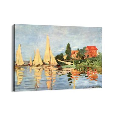 Quadro Stampa su Tela Regate ad Argenteuil - Claude Monet - CupidoDesign
