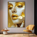 Quadro Stampa su Tela Regina dell'Oro - CupidoDesign