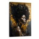 Quadro Stampa su Tela Regina Dorata - CupidoDesign