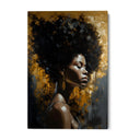 Quadro Stampa su Tela Regina Dorata - CupidoDesign