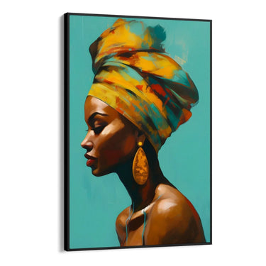 Quadro Stampa su Tela Ricomposizione Colorata - CupidoDesign