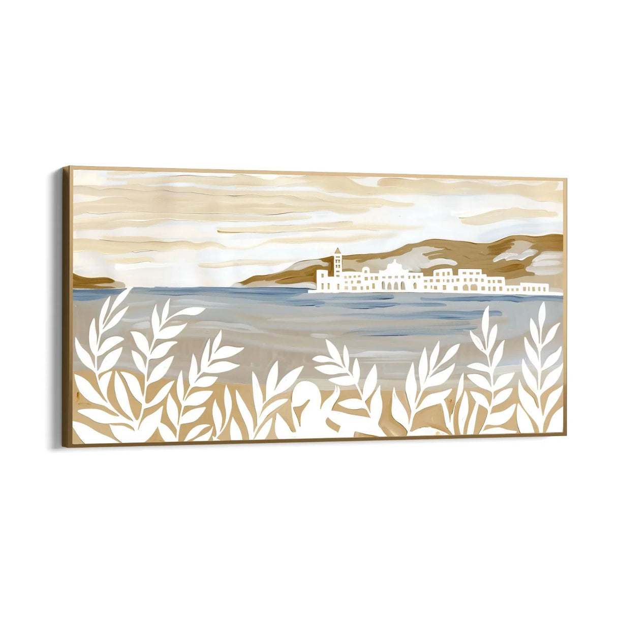 Quadro Stampa su Tela Riflessi di Alghero, Sardegna - CupidoDesign