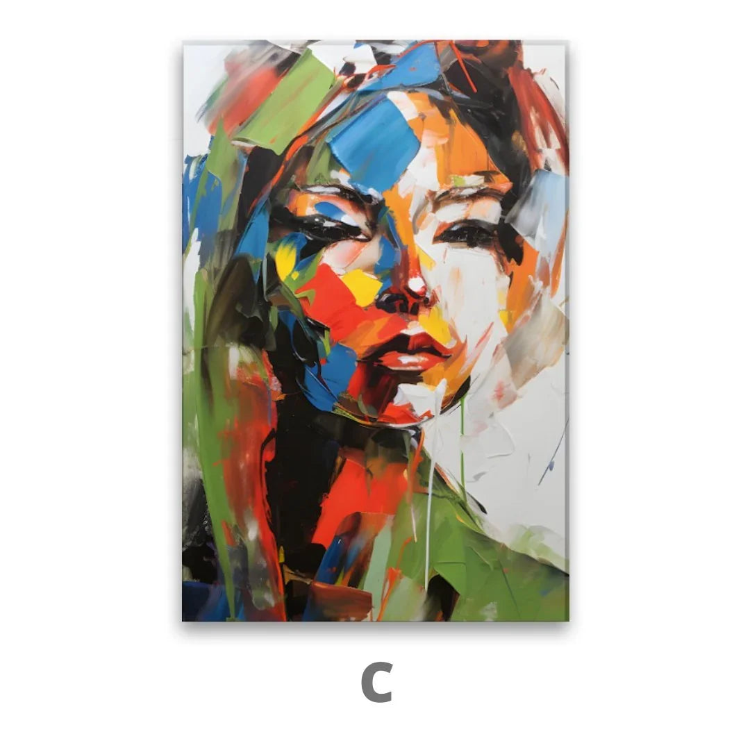 Quadro Stampa su Tela Riflessi di bellezza - CupidoDesign
