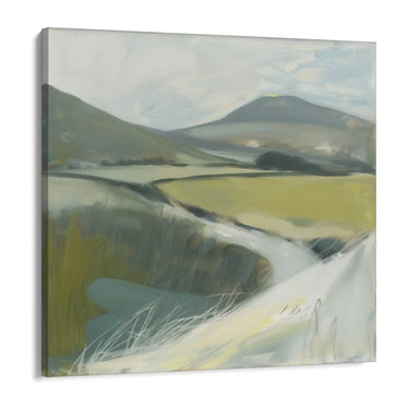 Quadro Stampa su Tela Riflessi di Collina - CupidoDesign