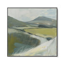 Quadro Stampa su Tela Riflessi di Collina - CupidoDesign