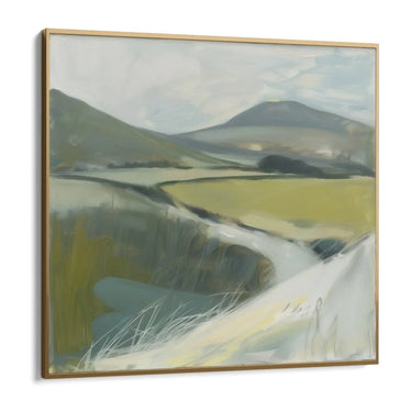 Quadro Stampa su Tela Riflessi di Collina - CupidoDesign