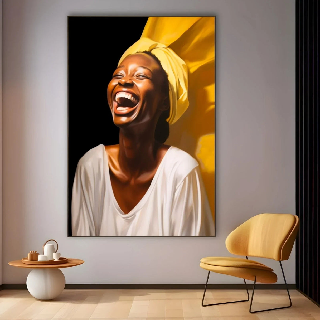 Quadro Stampa su Tela Riflessi di Felicità - CupidoDesign