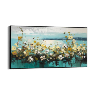 Quadro Stampa su Tela Riflessi di Fiori - CupidoDesign