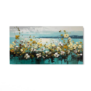 Quadro Stampa su Tela Riflessi di Fiori - CupidoDesign