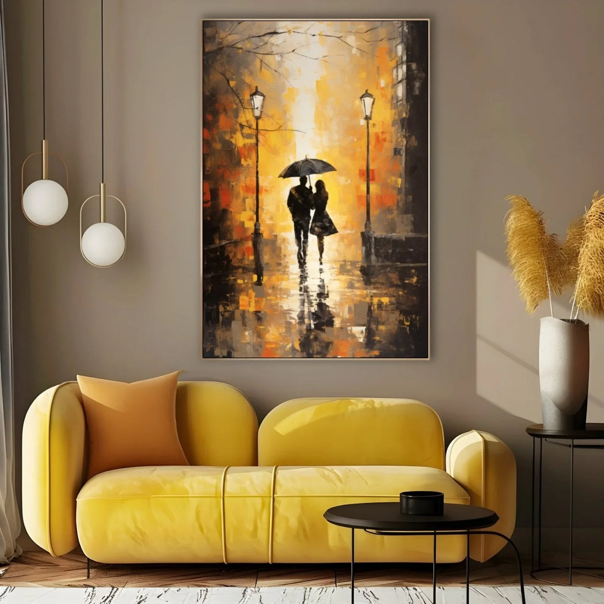 Quadro Stampa su Tela Riflessi di Gioia - CupidoDesign